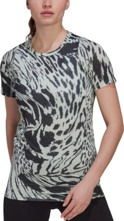 Magliette Adidas FAST AOP TEE