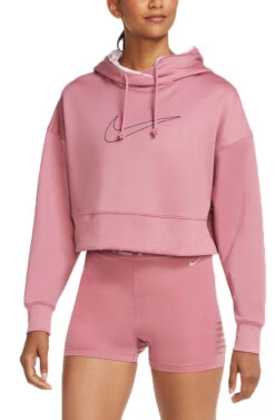 Felpe Con Cappuccio Nike Thermo Crop Hoody Running 4
