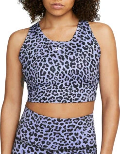 Canotte E Top Nike W NK ONE DF SLIM TNK LEOPARD