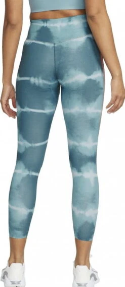 Leggins Nike W NK ONE LUXE DF MR TGHT AOP -Run Elle Negozio nike w nk one luxe df mr tght aop 444665 dm7619 058 960