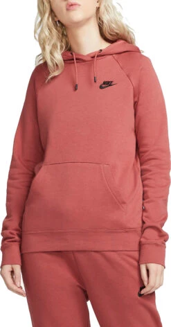 Felpe Con Cappuccio Nike W NSW ESSNTL FLC PO HOODIE