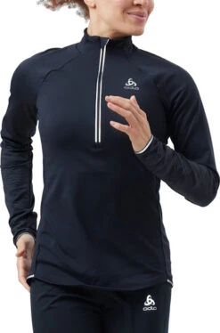 Felpe Odlo Mid Layer 1/2 Zip ZEROWEIGHT CERAMIWARM