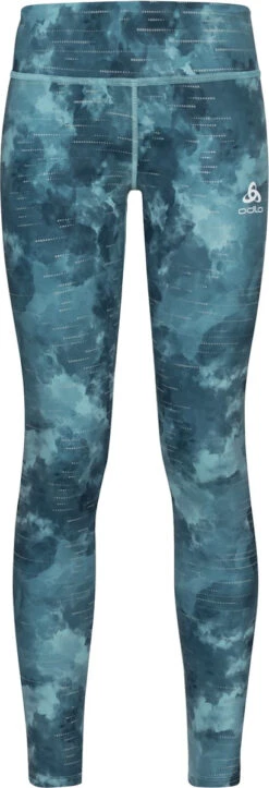 Leggins Odlo Tights ZEROWEIGHT PRINT REFLECTIVE
