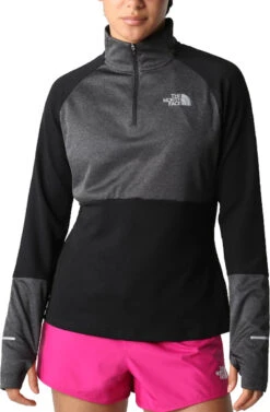 Felpe The North Face W 1-4 ZIP RUN FLEECE