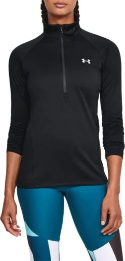 Magliette A Maniche Lunghe Under Armour Tech 1/2 Zip - Solid