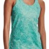 Under Armour Canotte E Top Under UA HG Armour Racer Print-GRN -Run Elle Negozio under armour ua hg armour racer print grn 443136 1365108 369