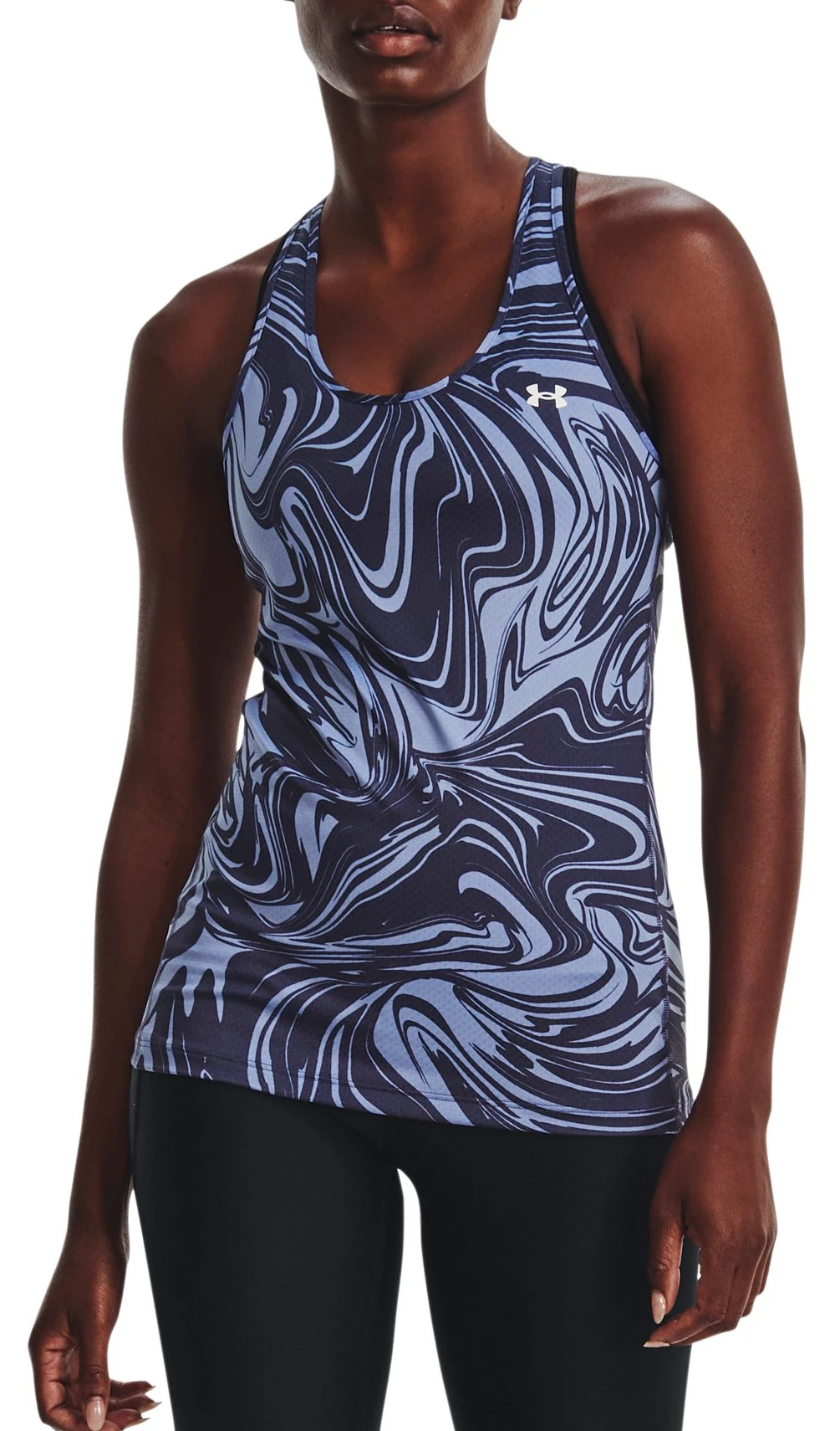 Under Armour Canotte E Top Under UA HG Armour Racer Print-GRY 3 Under Armour Canotte E Top Under UA HG Armour Racer Print-GRY