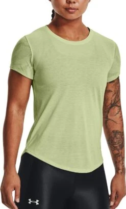 Magliette Under Armour UA Streaker Jacquard Tee-GRN
