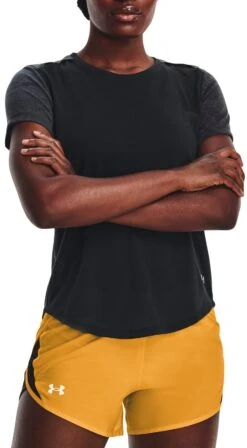 Magliette Under Armour UA Streaker SnowCloud SS-BLK