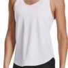 Canotte E Top Under Armour UA Tech Vent Tank-WHT -Run Elle Negozio under armour ua tech vent tank wht 372168 1360833 100