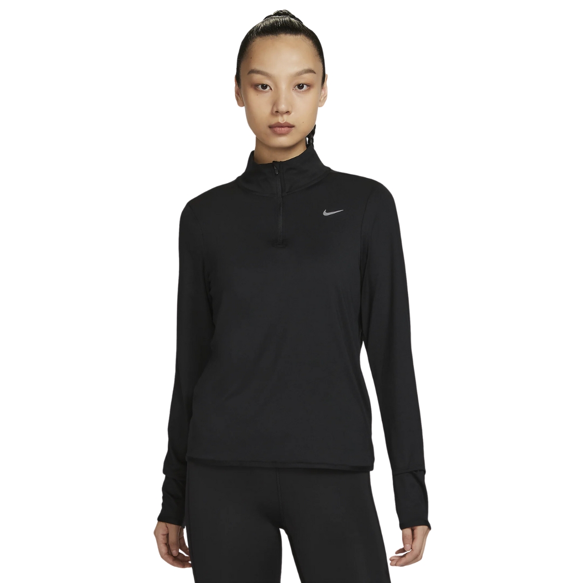 Run Elle Negozio -Run Elle Negozio Ao Nike Dri FIT Swift UV Womens 1 4 Zip Running Top FB4317 010